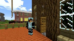 Как в minecraft открыть дверь с помощью деревянной кнопки или плиты.