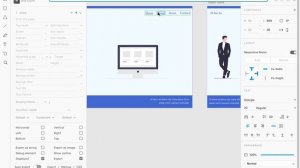 How to create a single page with multiple views/screens with multiple sized versions of each view