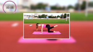 10 MIN BOOTY WORKOUT slow Pilates Style Nastiona Zhuk