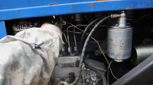 МТЗ80 поставили топливный насос с ремонта!Что это было??