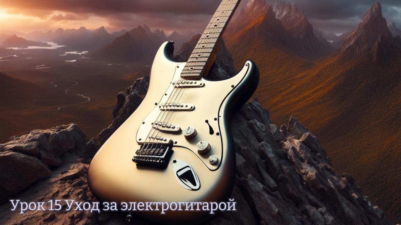 УРОК 15 Уход за электрогитарой