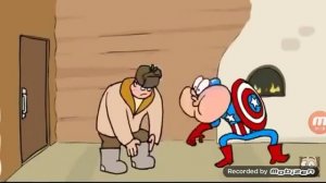 Смешной Капитан Америка ????????