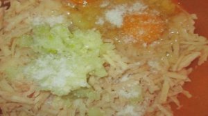 Драники на крупной терке