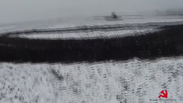 Ой чудим: сев и культивация по снегу на МТЗ-82, МТЗ-1221 и Т-150К.