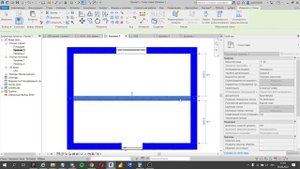 Отображение балки или ригеля на плане этажа в Revit