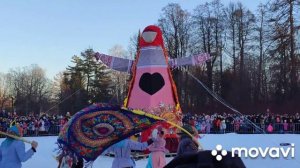 Сжигание Масленицы. Парк ЦПКО.