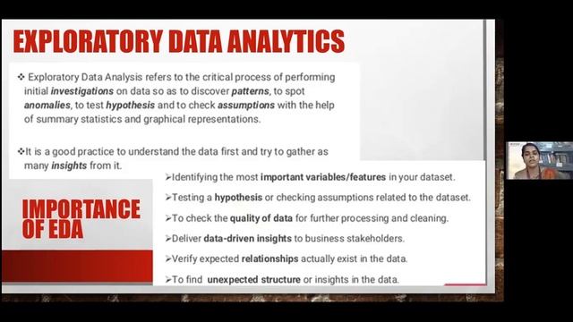 Guest Lecture 17 | Exploratory data analytics using Python - Episode 1 смотреть онлайн