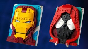 FIRST LOOK: LEGO Marvel BRICK SKETCHES Revealed - Iron Man and Spider-Man!