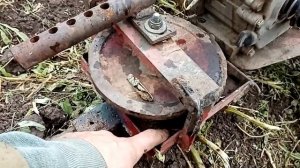 Картофелекопалка для мотоблока. Деревенская жизнь