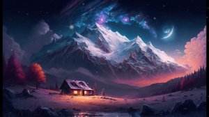 ?Cozy house in the mountains _ Midjourney _ _Stillwater_ BY by Alexander Nakarada