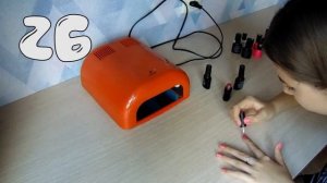 100 СЛОЁВ ГЕЛЬ ЛАКА!!! НА НОГТЯХ!!!