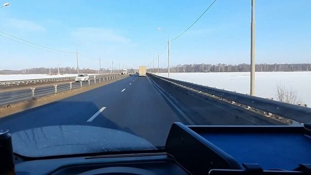 трасса м10//еду в Вышний Волочёк