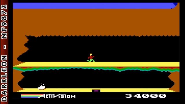 Pitfall II - Lost Caverns © 1984 Activision - PC DOS - Gameplay смотреть онлайн