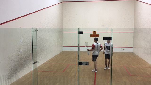 HM76 Squash Tournament 2022- Men's Open, Quarter Finals: Lim Kok Sheng vs Benny Ong смотреть онлайн