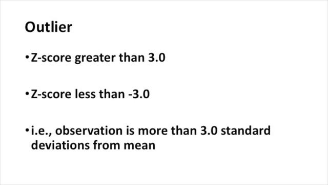 Outliers: Z-scores смотреть онлайн