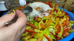 Просто и вкусно , салат на зиму из зеленых помидор.