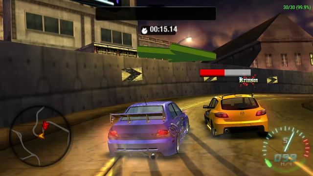 NEED FOR SPEED™ Carbon Own The City PSP Часть 5 Истсайдеры Промышленный/Босс Пурбой