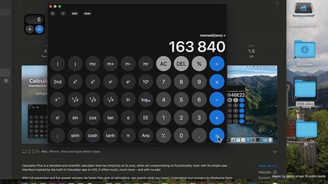 Calculator Plus v2 Mac App Store Basic Overview смотреть онлайн
