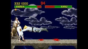 Mortal Kombat Arcade Revision 4.0 T-Unit Very Hard Playthrough Raiden/Rayden (60FPS)