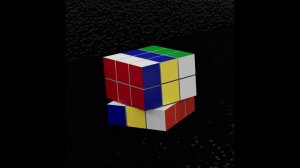 Кубик Рубика в движении. Rubik's Cube in motion