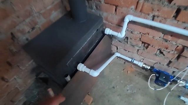 Отопление гаража буржуйкой и конвекторами
