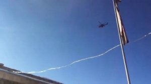 Крушение апача в горах