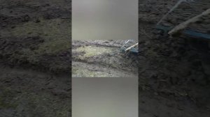 Мотоблок на спарках!!! експеримент з мотоблоком для проходження поганої місцевості !!!