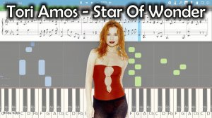 Tori Amos - Star Of Wonder [Piano Tutorial | Sheets | MIDI] Synthesia