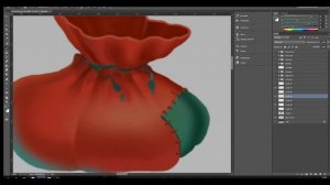 Рисую кошелек - финальный этап