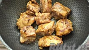 Курица с картошкой в фольге в духовке