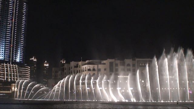 Фонтан Дубай 24.01.2012 смотреть онлайн