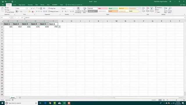 MS Excel Tutorial - Lesson 24 - Font styles and effects