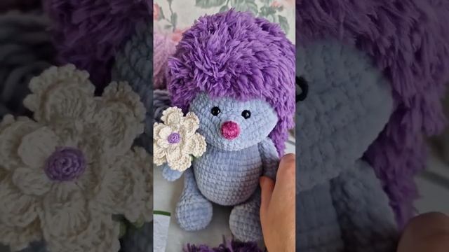 Ёёёжик... ? И его иголочки! Пряжа Himalaya Kuzucuk ?? #вяжукрючком #ёжик