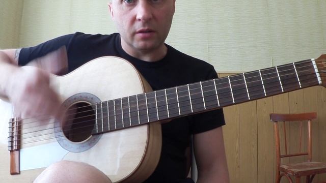 Испанская музыка на гитаре.Урок.Разбор