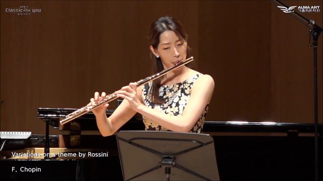 Chopin Variations on a theme by Rossini for Flute and Piano, 쇼팽 바리에이션 (롯시니 주제에 의한 변주곡) смотреть онлайн