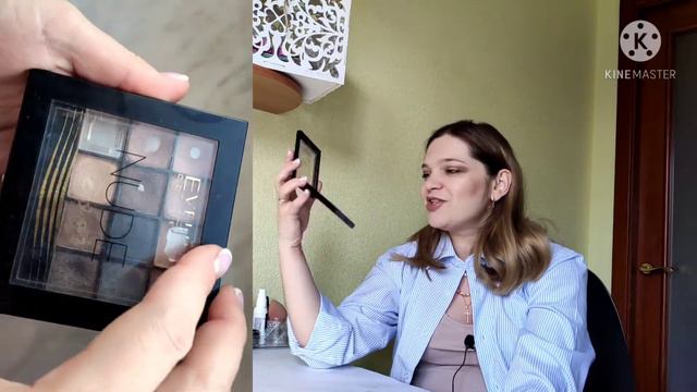 Моя скромная коллекция теней. Бюджетные тени. Обзор бюджетных палеток. Свотч-видео смотреть онлайн