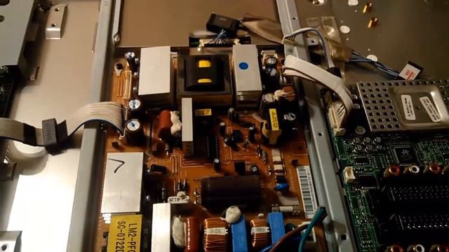 Самостоятельный ремонт телевизорa Samsung le26r81b (ремонт блока питания)