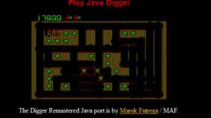 Digger game, in dos, the best player!!