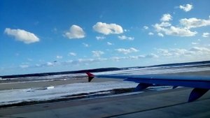 Взлет из Домодедово. airbus a321