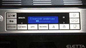 How to clean the milk container after use on your De'Longhi Eletta Cappuccino ECAM 45.760