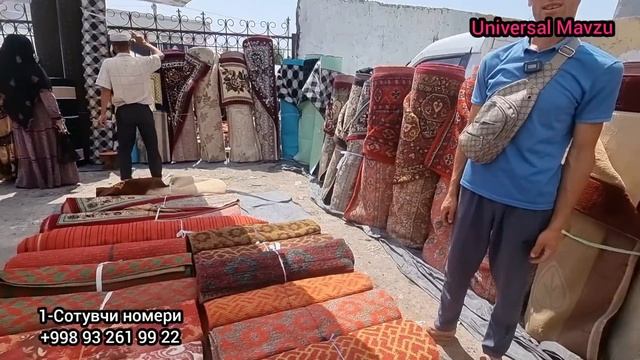 Эски бозорда Хива, Чин Гиламлари, Сатурн гиламлари нархи смотреть онлайн