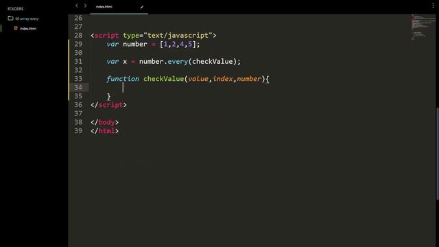 60. JavaScript Array every() method in Hindi