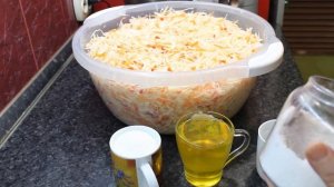 Идеальный рецепт салатной капусты.