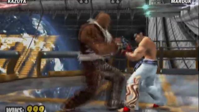 Tekken 5 Intro Main Menu Screen PS2 2004 Cheats Code On For Kazuya Mishima Story Battle Walkthrough смотреть онлайн