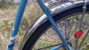 Велосипед «Аист» восстановленный.