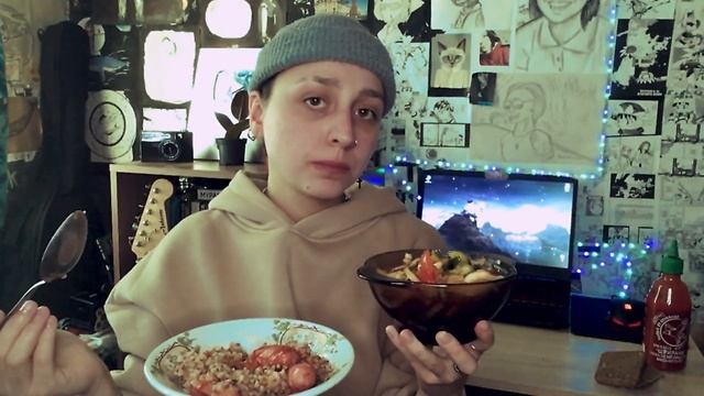 мукбанг гречка с сосисками | Как я похудела за 10 дней на 6 кг? смотреть онлайн