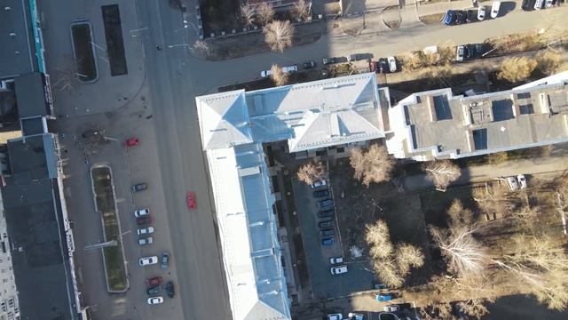 Киров, вид от Дворца Бракосочетания смотреть онлайн