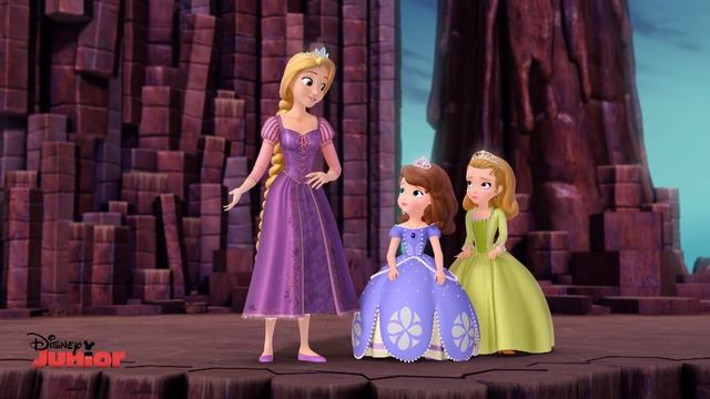 Sofia The First | Rapunzel | Disney Junior UK смотреть онлайн