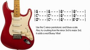 Dirty Blues 12 Bar In G _ Trackmas Day 8 _ Guitar Backing Track