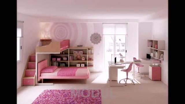 Детская для девочки. Интерьер_комнаты. смотреть онлайн